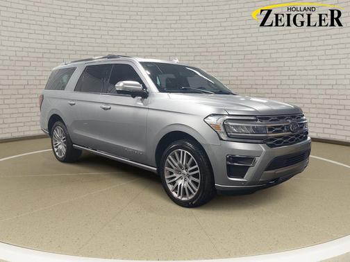 Silver Metallic 2023 Ford Expedition Max Platinum