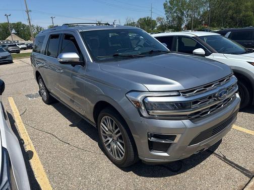 Silver Metallic 2023 Ford Expedition Max Platinum