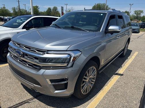 Silver Metallic 2023 Ford Expedition Max Platinum