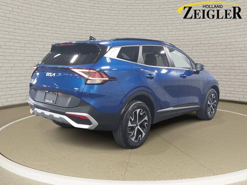 Sapphire Blue 2025 Kia Sportage EX