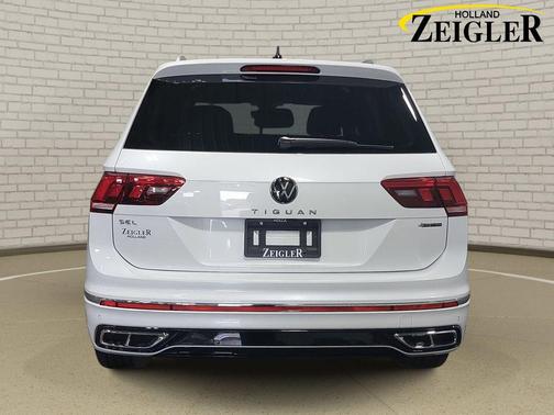 Opal White Pearl 2024 Volkswagen Tiguan 2.0T SEL R-Line 4MOTION