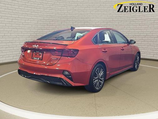 Fire Orange 2024 Kia Forte GT-Line