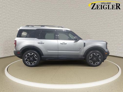 Silver Metallic 2023 Ford Bronco Sport Outer Banks