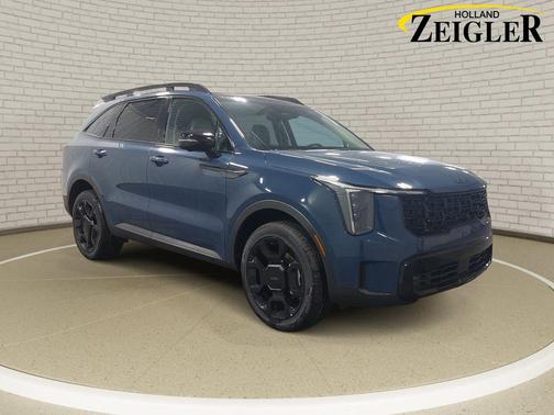Midnight Lake Blue 2026 Kia Sorento SX