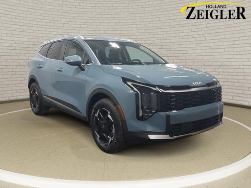 Heritage Blue 2026 Kia Sportage Hybrid EX