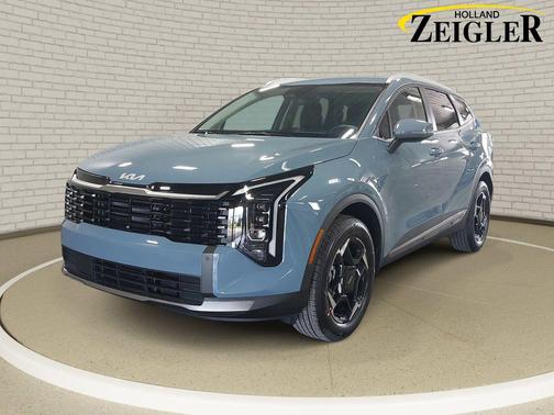 Heritage Blue 2026 Kia Sportage Hybrid EX