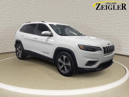 Bright White Clearcoat 2019 Jeep Cherokee Limited
