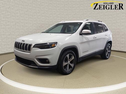 Bright White Clearcoat 2019 Jeep Cherokee Limited