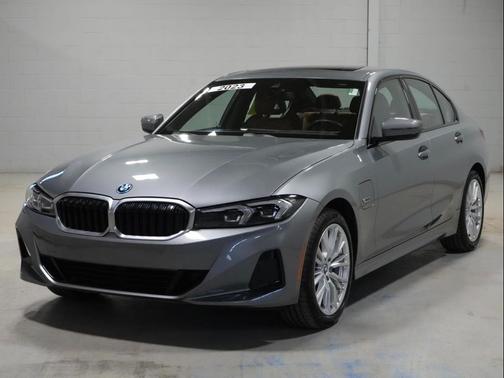 Skyscraper Grey Metallic 2023 BMW 330e xDrive