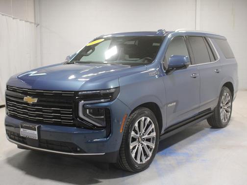 Lakeshore Blue Metallic 2025 Chevrolet Tahoe 4WD High Country