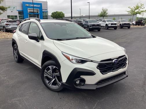 Crystal White Pearl 2025 Subaru Crosstrek Premium