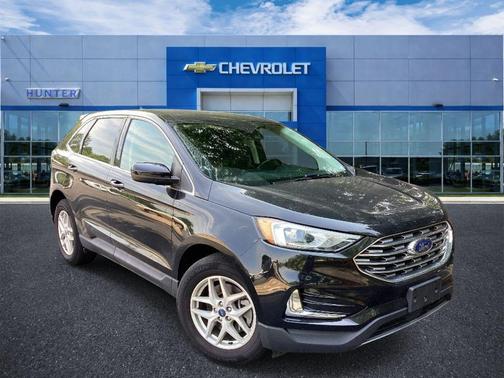 Agate Black Metallic 2022 Ford Edge SEL