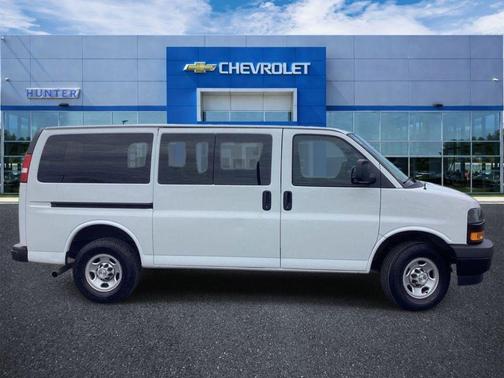 Summit White 2023 Chevrolet Express 3500 RWD 3500 Regular Wheelbase LS
