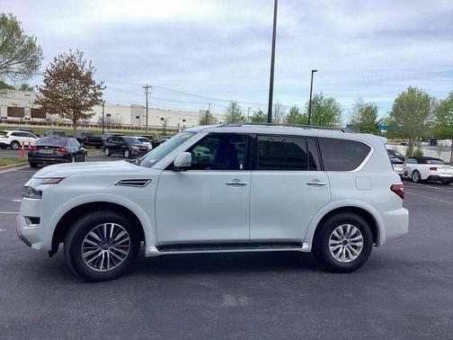 Aspen White Tricoat 2023 Nissan Armada SL 2WD