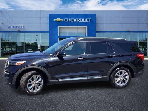 Agate Black Metallic 2022 Ford Explorer Limited