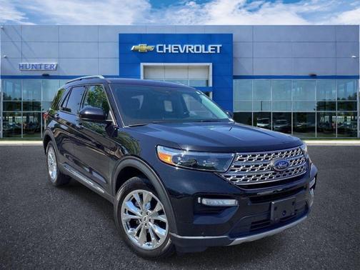 Agate Black Metallic 2022 Ford Explorer Limited