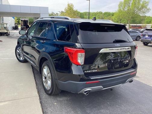 Agate Black Metallic 2022 Ford Explorer Limited