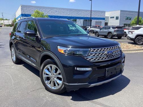 Agate Black Metallic 2022 Ford Explorer Limited
