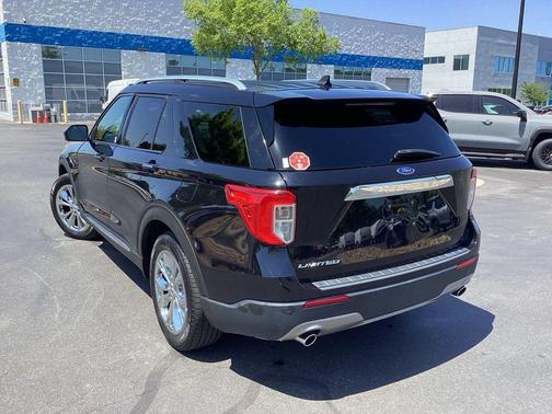 Agate Black Metallic 2022 Ford Explorer Limited