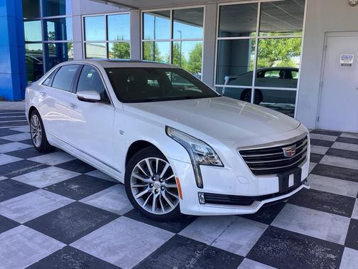 Crystal White Tricoat 2018 Cadillac CT6 3.6L Luxury