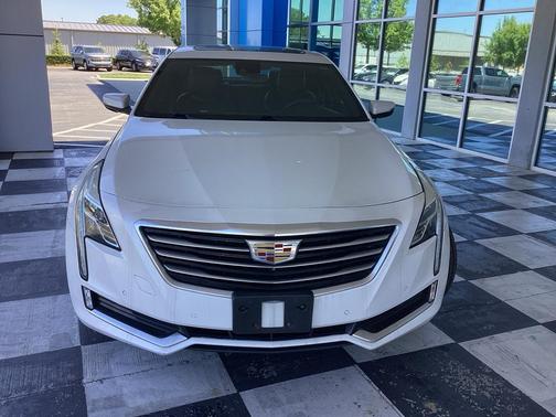 Crystal White Tricoat 2018 Cadillac CT6 3.6L Luxury