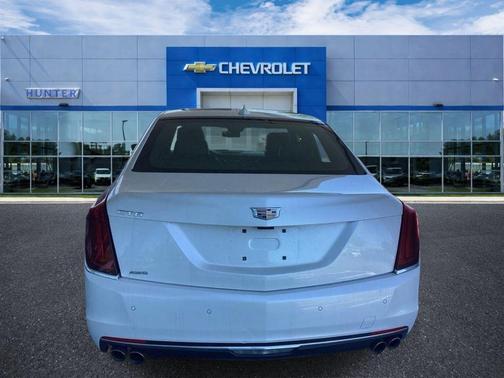 Crystal White Tricoat 2018 Cadillac CT6 3.6L Luxury