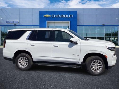 Summit White 2022 Chevrolet Tahoe LT