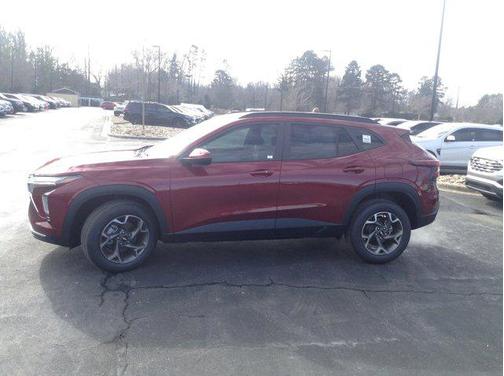 Crimson Metallic 2025 Chevrolet Trax LT