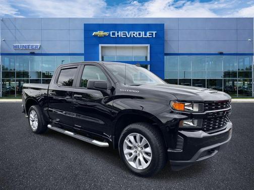 Black 2021 Chevrolet Silverado 1500 Custom