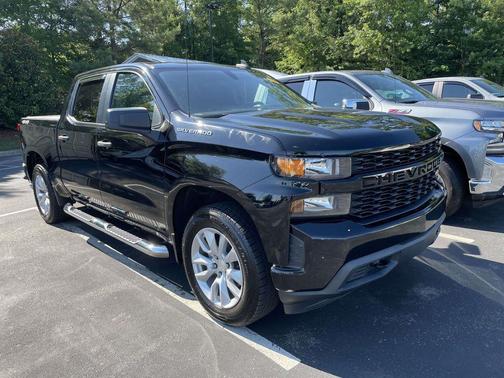 Black 2021 Chevrolet Silverado 1500 Custom