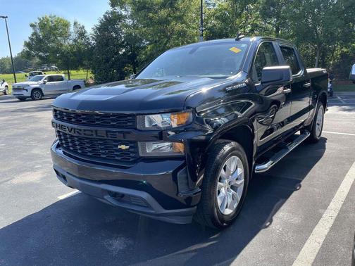 Black 2021 Chevrolet Silverado 1500 Custom