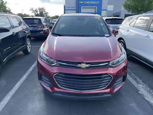 Crimson Metallic 2021 Chevrolet Trax LS