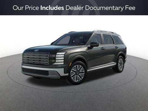 Titan Green Pearl 2027 Hyundai SANTA FE HEV SEL Premium