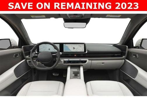 Serenity White 2023 Hyundai IONIQ 6 SEL