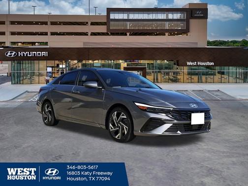 Gray 2024 Hyundai ELANTRA SEL