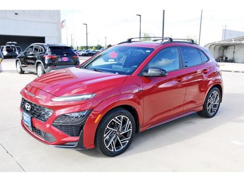 Red 2022 Hyundai KONA N Line