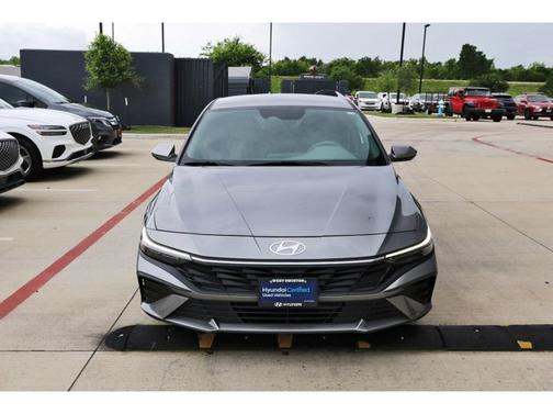Gray 2024 Hyundai ELANTRA SEL