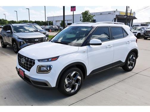 White 2025 Hyundai VENUE SEL