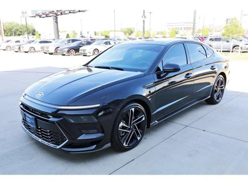 Black 2025 Hyundai SONATA N Line