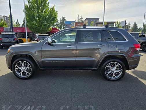 Billet Silver Metallic Clearcoat 2020 Jeep Grand Cherokee Overland
