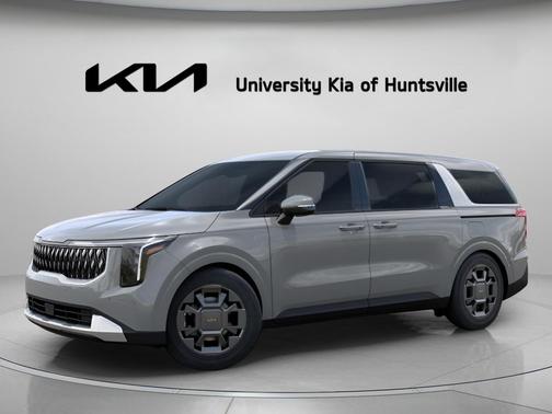 Ceramic Silver 2026 Kia Carnival Hybrid EX