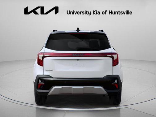 Clear White/Black Roof 2025 Kia Seltos S