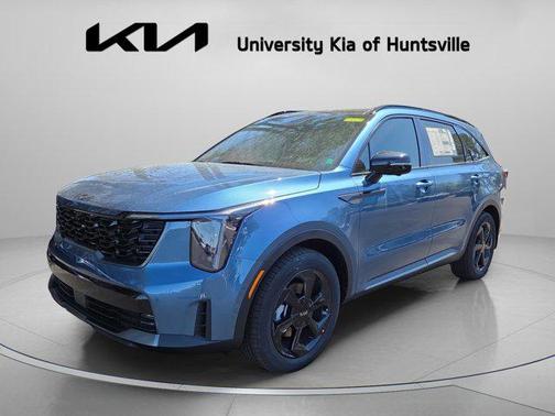 Mineral Blue 2026 Kia Sorento Hybrid SX Prestige