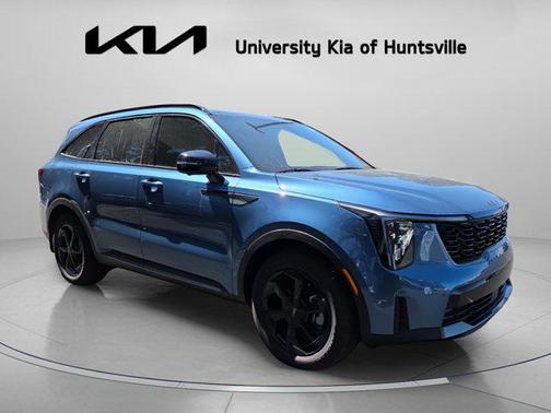 Mineral Blue 2026 Kia Sorento Hybrid SX Prestige