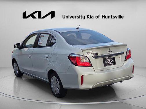 White Diamond 2024 Mitsubishi Mirage G4 ES