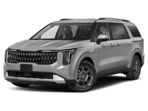 Ceramic Silver 2026 Kia Carnival Hybrid EX