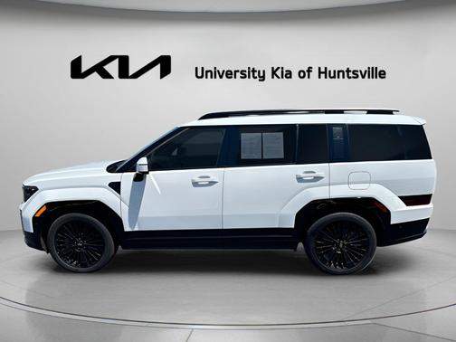 Serenity White 2026 Hyundai SANTA FE HEV Calligraphy AWD
