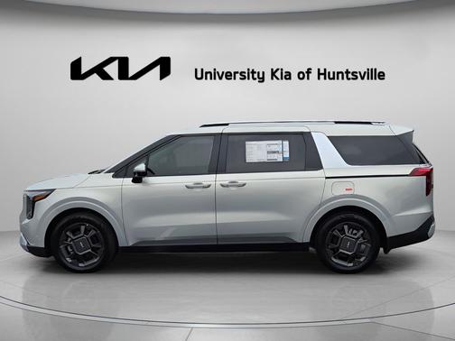 Ivory Silver 2026 Kia Carnival Hybrid EX