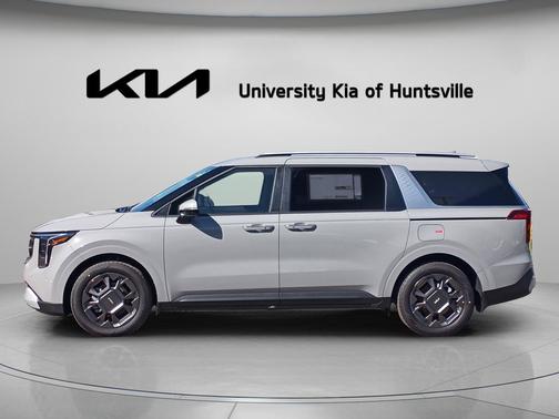 Ceramic Silver 2026 Kia Carnival Hybrid EX