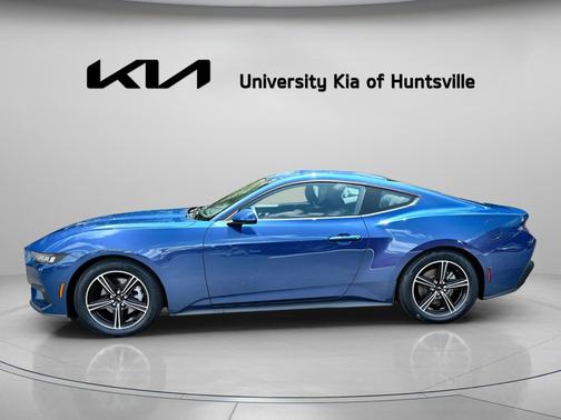 Atlas Blue Metallic 2024 Ford Mustang EcoBoost